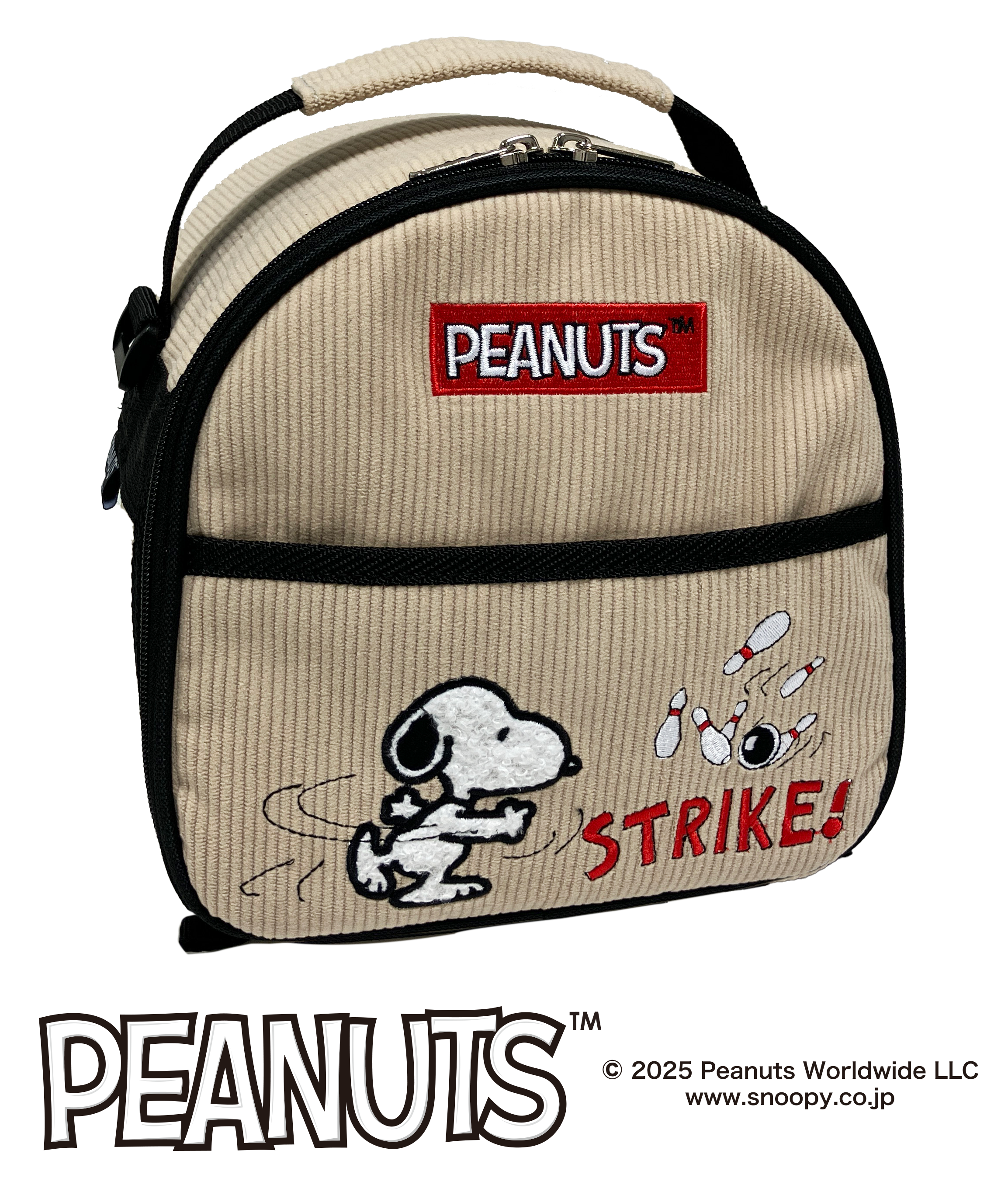 BPN-300 SNOOPY 1-BALL BAG ベージュ（1月下旬発売開始）