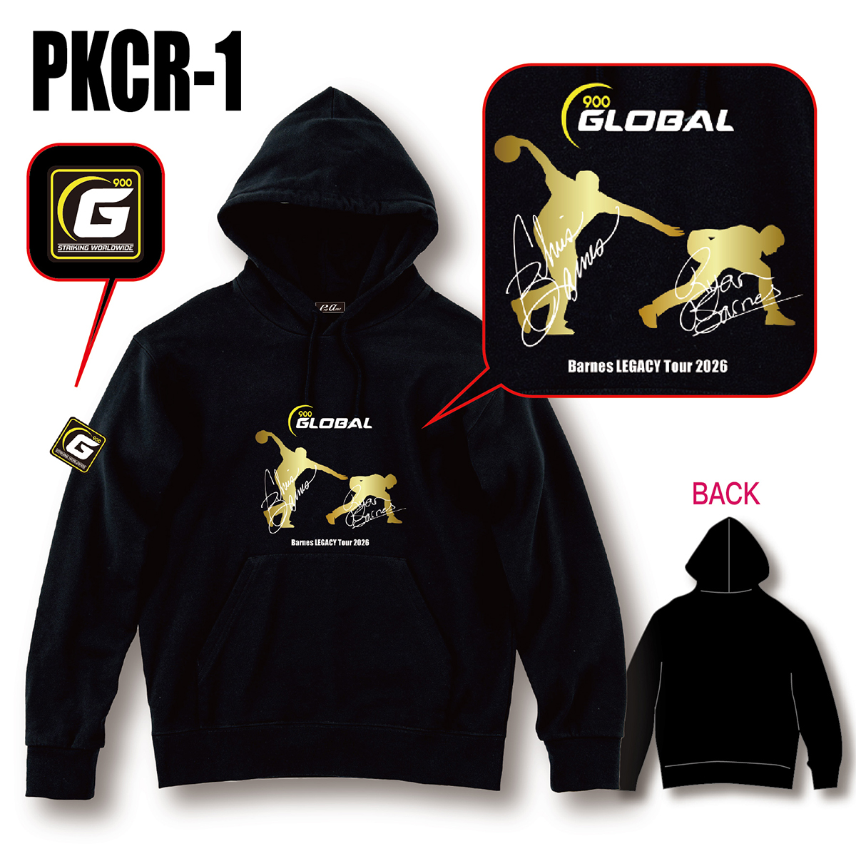 PARKA PKCR-1black(BARNES LEGACY TOUR 2026)(受注生産) PARKA PKCR-1black(BARNES LEGACY TOUR 2026)(受注生産)