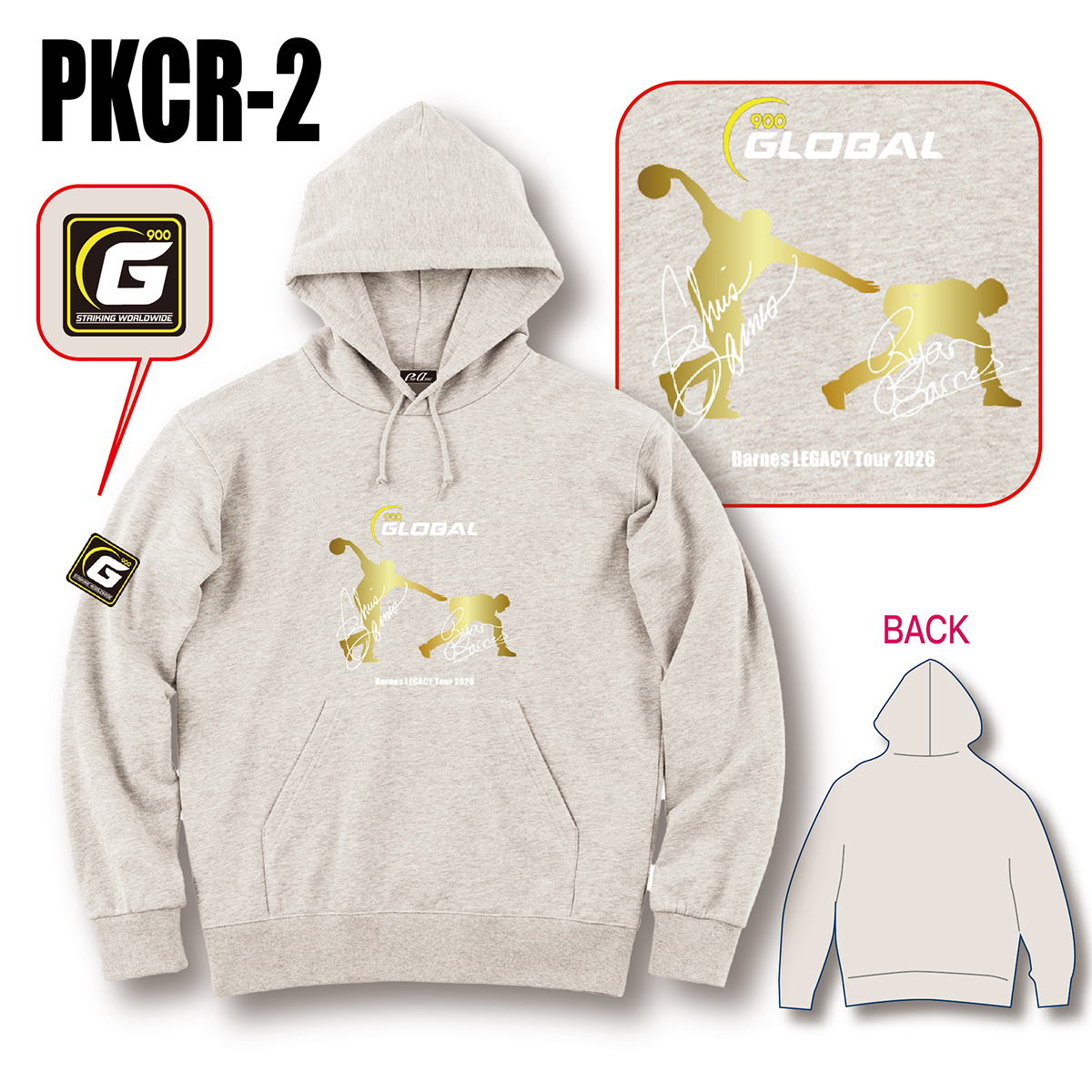 PARKA PKCR-2oatmeal(BARNES LEGACY TOUR 2026)(受注生産) PARKA PKCR-2oatmeal(BARNES LEGACY TOUR 2026)(受注生産)