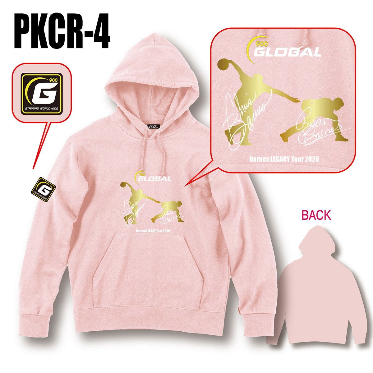 PARKA PKCR-4pink(BARNES LEGACY TOUR 2026)(受注生産) PARKA PKCR-4pink(BARNES LEGACY TOUR 2026)(受注生産)