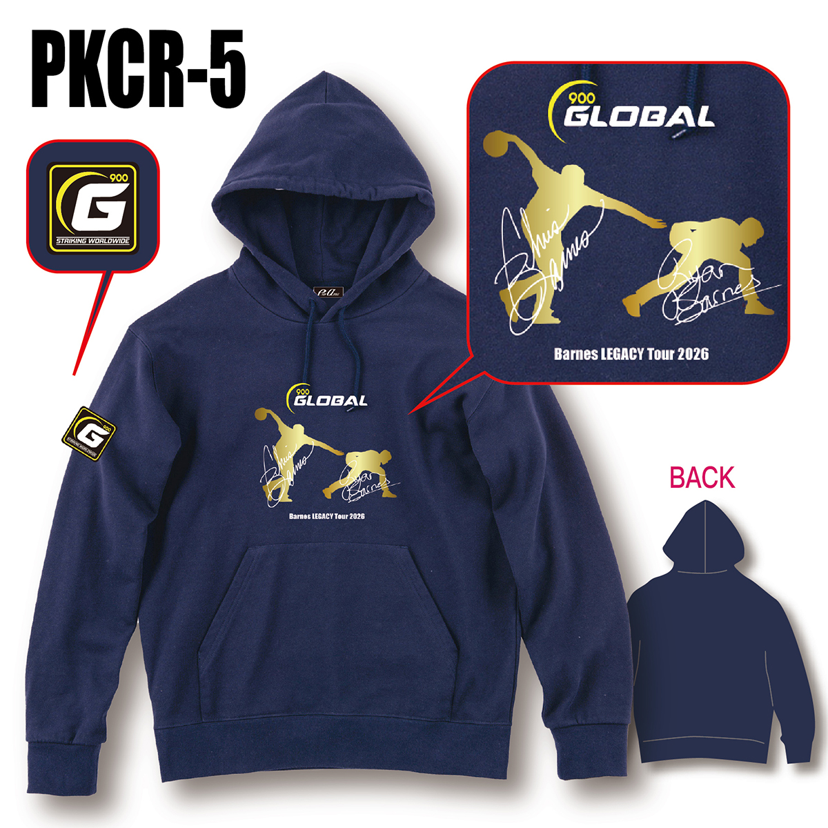 PARKA PKCR-5navy(BARNES LEGACY TOUR 2026)(受注生産) PARKA PKCR-5navy(BARNES LEGACY TOUR 2026)(受注生産)